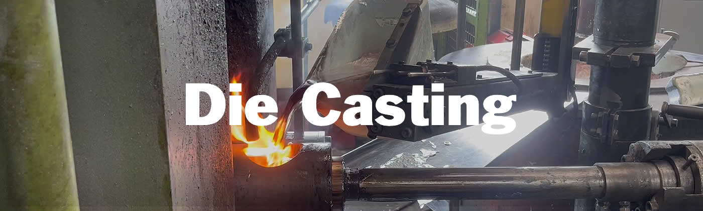 Die casting at the foundary at Daften, Cornwall